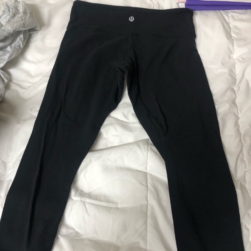 Lululemon Black Crop Pants